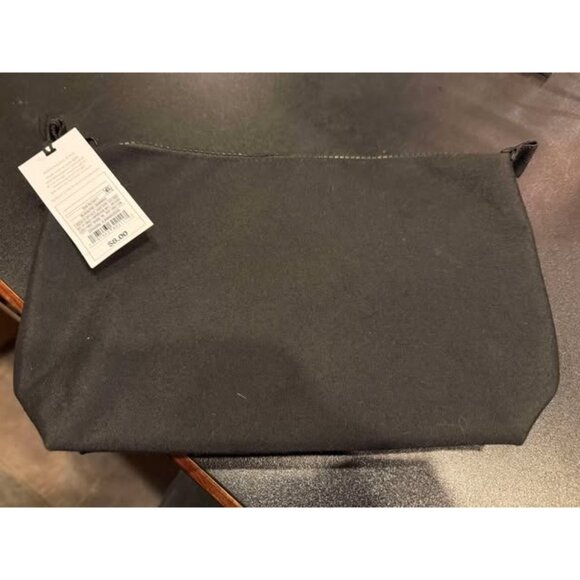 Black Canvas Zip Clutch By Shade & Shore - Picture 2 of 4